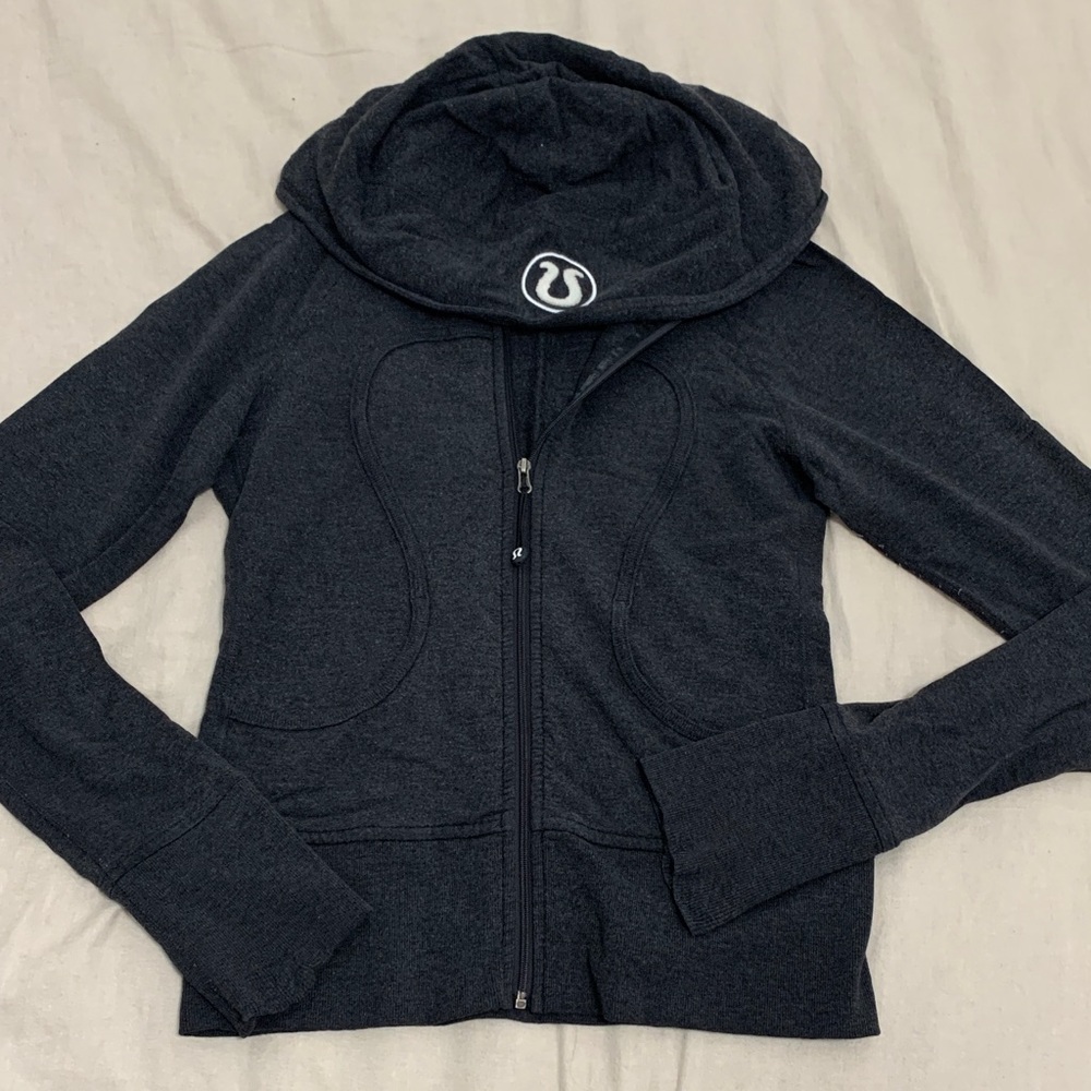 lululemon athletica Women's Dark Gray Sweater Jacket